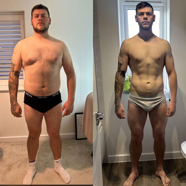 Ross, before and after