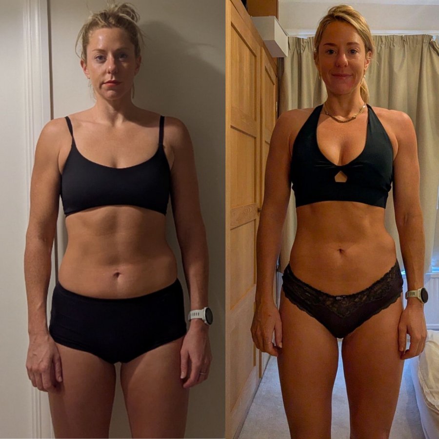 Emma, before and after