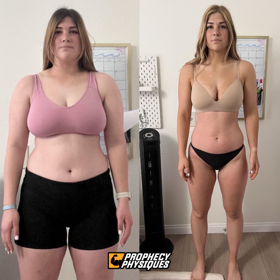 Catherine, before and after